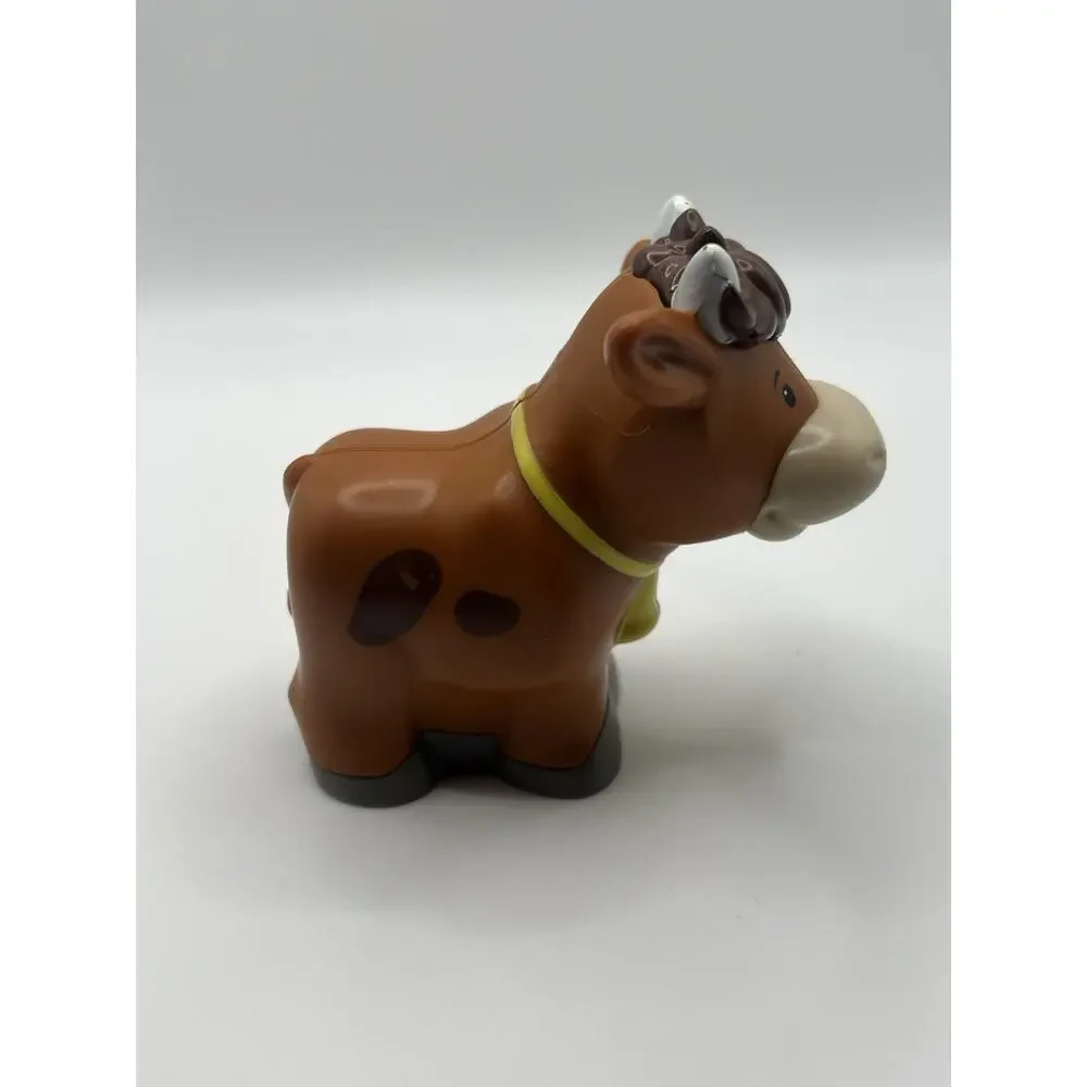 Fisher Price Little People Brown Farm Christmas Nativity Cow 2018